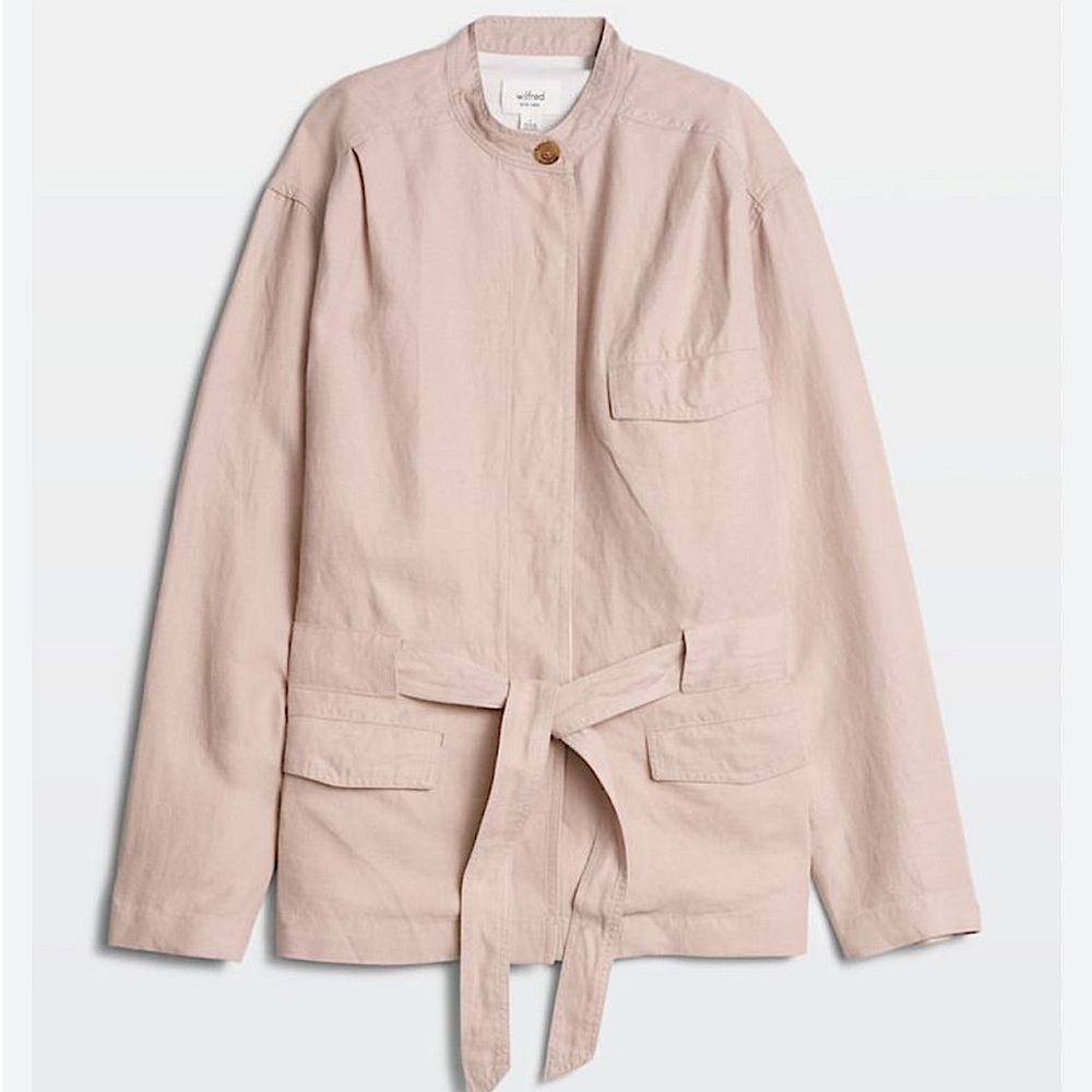 WILFRED | Nicolet linen belted jacket - Picture 1 of 8